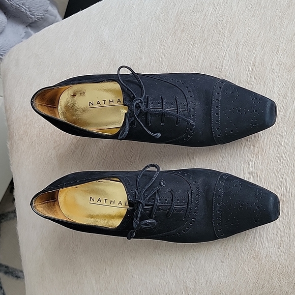 Nathalie M Heeled Oxfords SIZE 5.5 - Picture 1 of 7